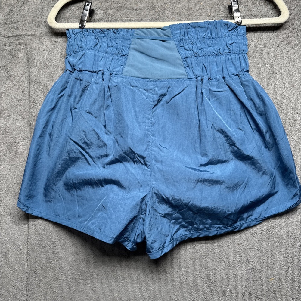 The Way Home Shorts Womens M Blue Running Activewear Free‎ People FP Movement - Picture 6 of 10